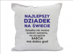 Poszewka jasiek linen z nadrukiem dla dziadzia - 45,00